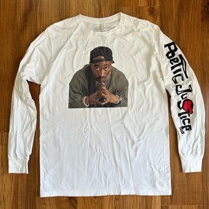 2Pac Poetic Justice Long Sleeve Men’s T Shirt